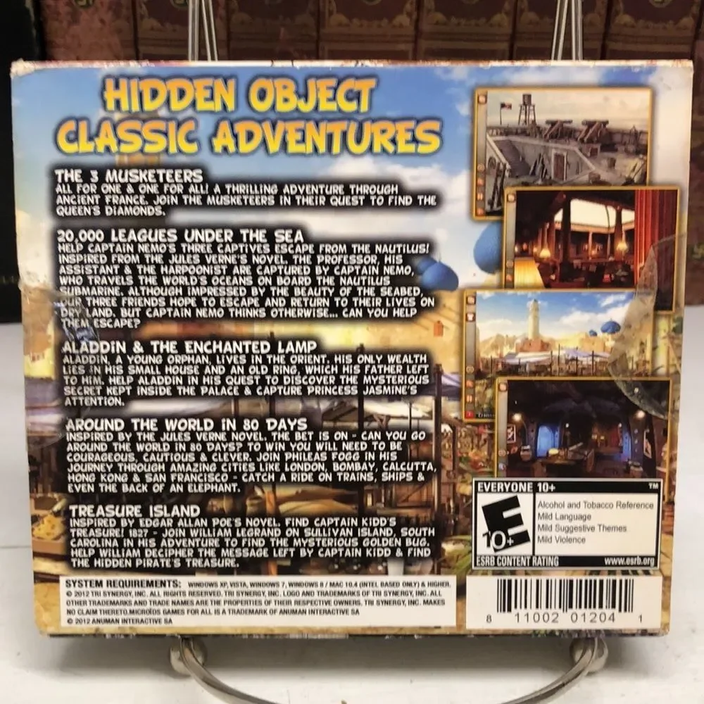 O563 Hidden Objects 5 & 7 Y2K PC Games 2 Pack